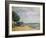 The Landscape of Saint-Mammes, 1884 (Oil on Canvas)-Alfred Sisley-Framed Giclee Print