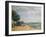 The Landscape of Saint-Mammes, 1884 (Oil on Canvas)-Alfred Sisley-Framed Giclee Print