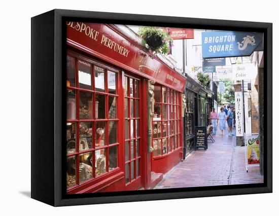 The Lanes, Brighton, East Sussex, England, United Kingdom-Roy Rainford-Framed Premier Image Canvas