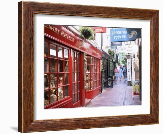 The Lanes, Brighton, East Sussex, England, United Kingdom-Roy Rainford-Framed Photographic Print