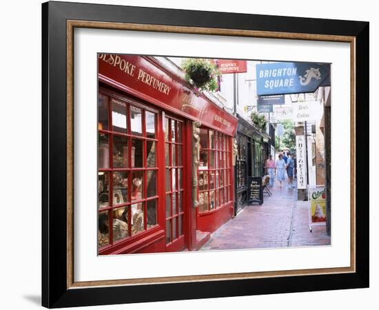 The Lanes, Brighton, East Sussex, England, United Kingdom-Roy Rainford-Framed Photographic Print