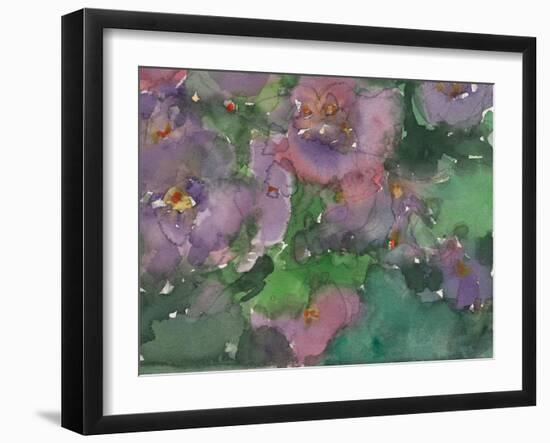 The Language of Violets I-Samuel Dixon-Framed Art Print