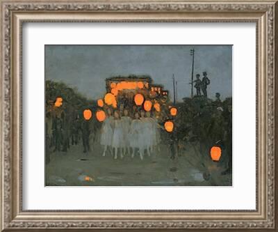 The Lantern Parade c.1918' Giclee Print - Thomas Cooper Gotch | Art.com