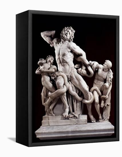 The Laocoon Group:-null-Framed Premier Image Canvas