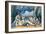 The Large Bathers, circa 1900-05-Paul Cézanne-Framed Giclee Print