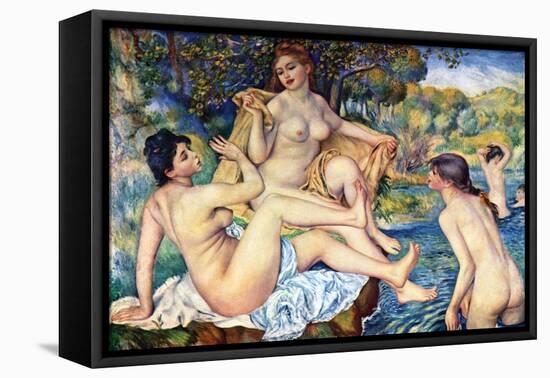 The Large Bathers-Pierre-Auguste Renoir-Framed Stretched Canvas