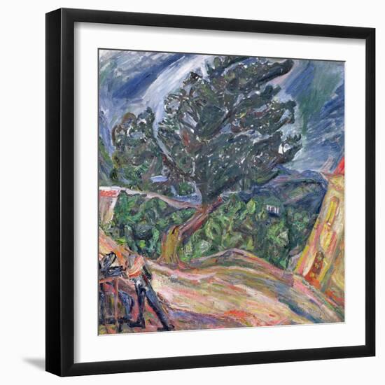 The Large Blue Tree, C. 1940-42-Chaim Soutine-Framed Giclee Print