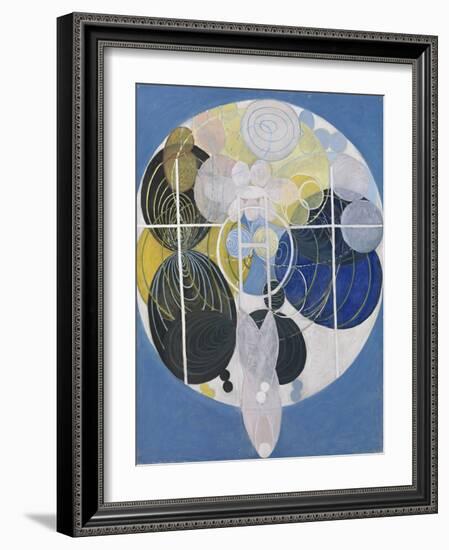 The Large Figure Paintings, No. 5, Group Iii, the Key to All Works to Date, the Wu/Rose Series, 190-Hilma af Klint-Framed Giclee Print