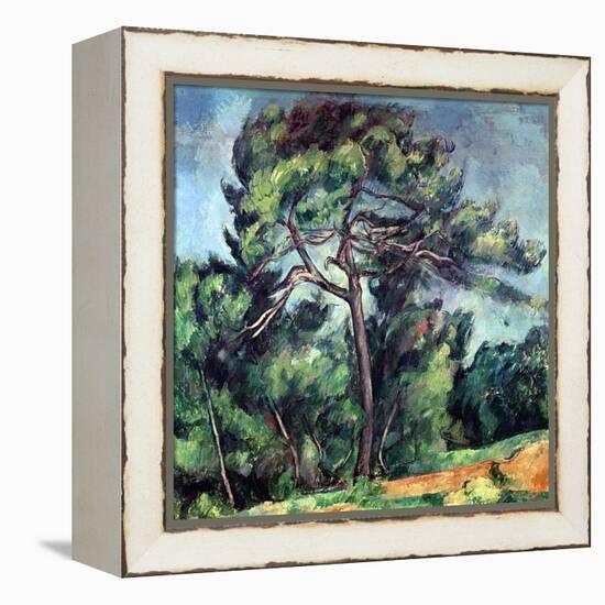 The Large Pine, circa 1889-Paul Cézanne-Framed Premier Image Canvas