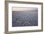 The largest salt flats in the world located in Uyuni, bolivia as the sun is rising in winter.-Mallorie Ostrowitz-Framed Photographic Print