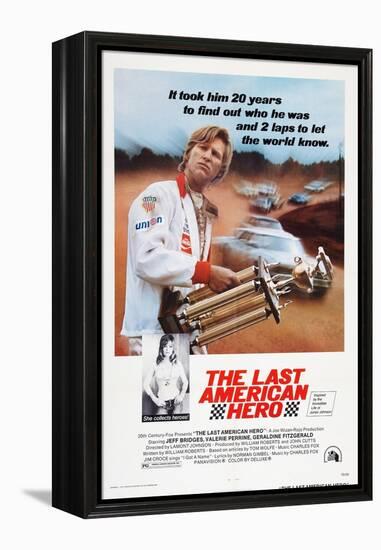 The Last American Hero, from Top: Jeff Bridges, Valerie Perrine, 1973-null-Framed Stretched Canvas