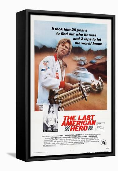 The Last American Hero, from Top: Jeff Bridges, Valerie Perrine, 1973-null-Framed Stretched Canvas