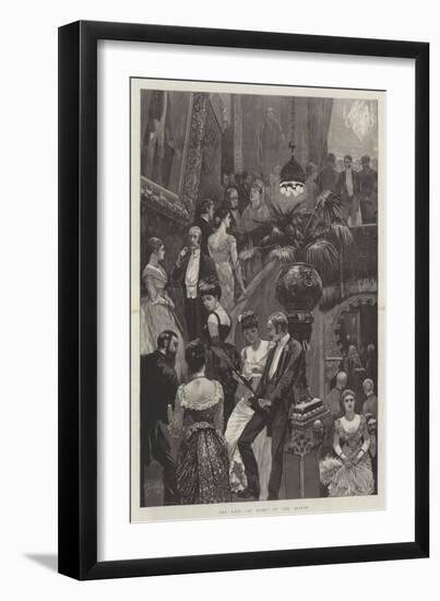 The Last At Home of the Season-Richard Caton Woodville II-Framed Giclee Print