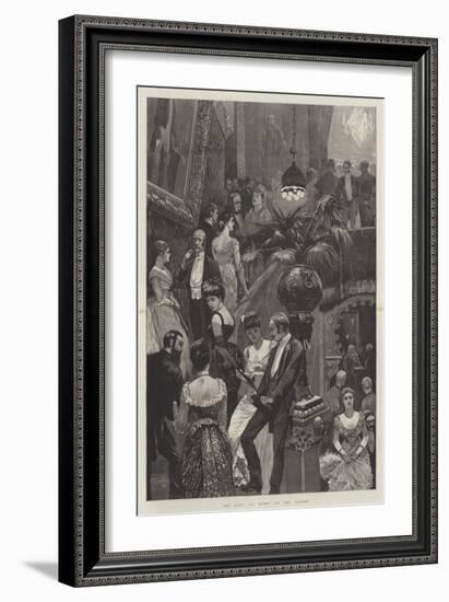 The Last At Home of the Season-Richard Caton Woodville II-Framed Giclee Print