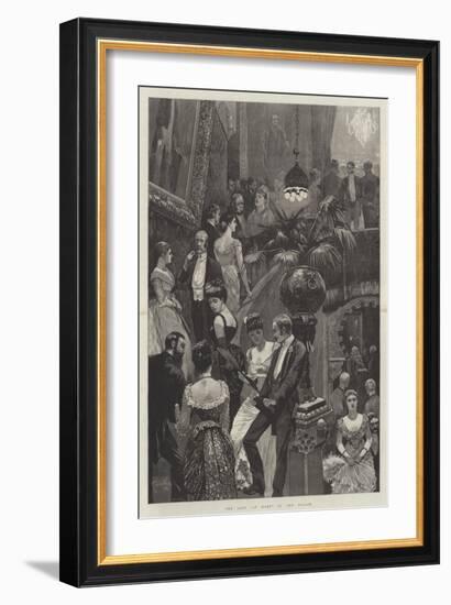 The Last At Home of the Season-Richard Caton Woodville II-Framed Giclee Print