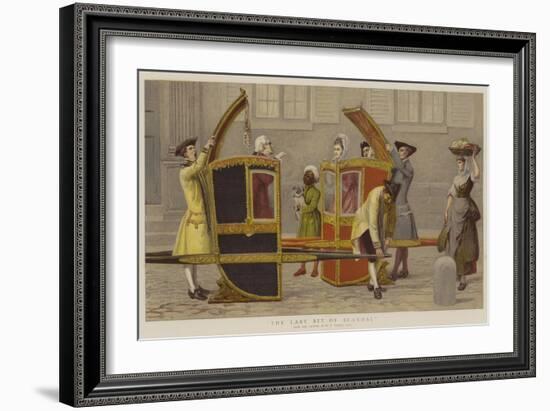 The Last Bit of Scandal-William Frederick Yeames-Framed Giclee Print