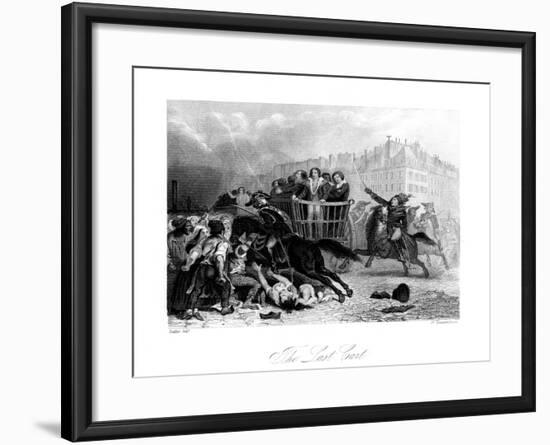 The Last Cart, 1845-J Somerville-Framed Giclee Print