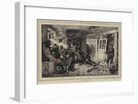 The Last Cartridge-Alphonse Marie de Neuville-Framed Giclee Print