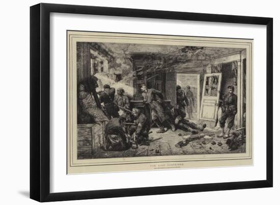 The Last Cartridge-Alphonse Marie de Neuville-Framed Giclee Print