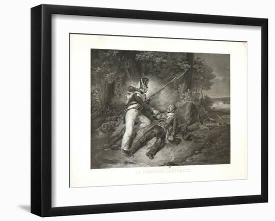 The Last Cartridge-Horace Vernet-Framed Giclee Print