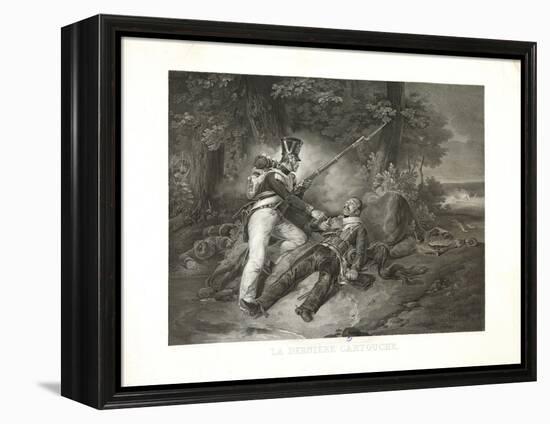 The Last Cartridge-Horace Vernet-Framed Premier Image Canvas