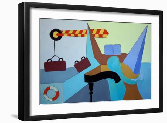 The Last Chance to Say Goodbye to the Steinway, 2009-Jan Groneberg-Framed Giclee Print