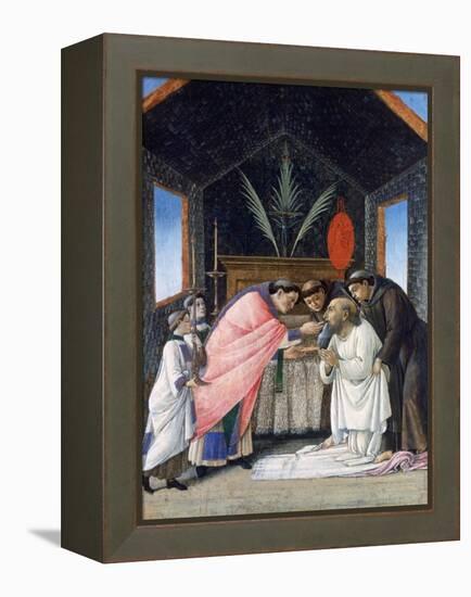 The Last Communion of St Jerome, C1495-Sandro Botticelli-Framed Premier Image Canvas