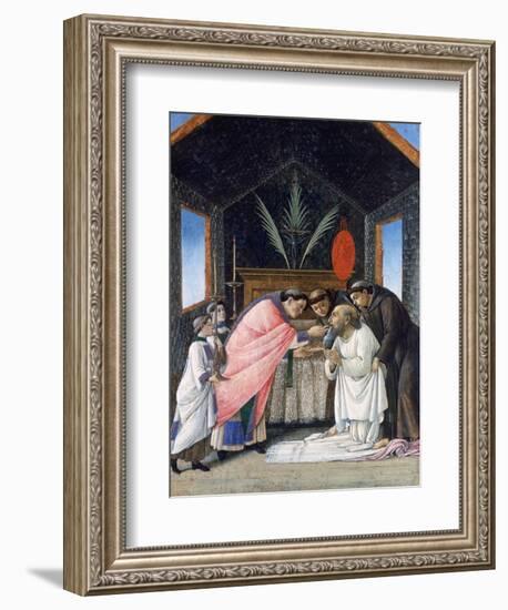 The Last Communion of St Jerome, C1495-Sandro Botticelli-Framed Giclee Print