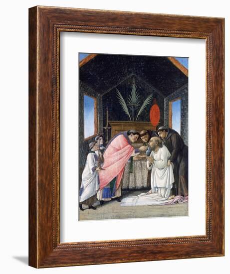 The Last Communion of St Jerome, C1495-Sandro Botticelli-Framed Giclee Print