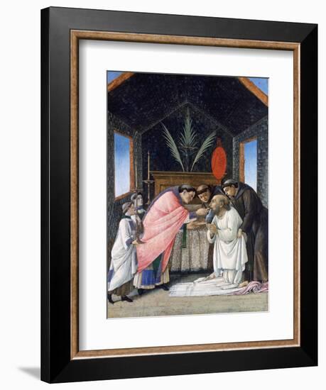 The Last Communion of St Jerome, C1495-Sandro Botticelli-Framed Giclee Print