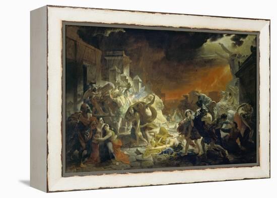 The Last Day of Pompeii, 1833-Karl Pavlovich Briullov-Framed Premier Image Canvas