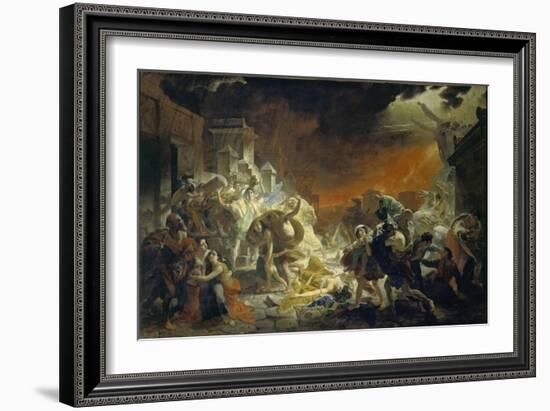 The Last Day of Pompeii, 1833-Karl Pavlovich Briullov-Framed Giclee Print