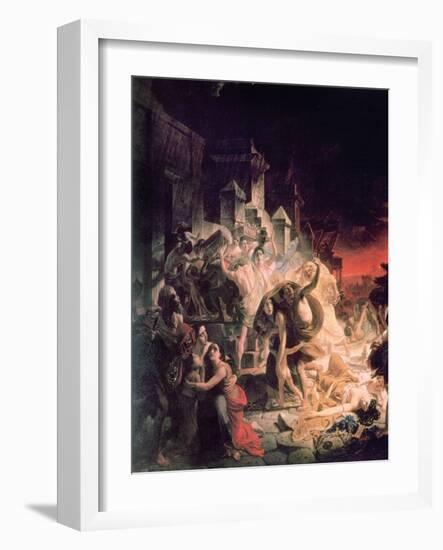 The Last Day of Pompeii' Detail, 1833-Karl Briullov-Framed Giclee Print