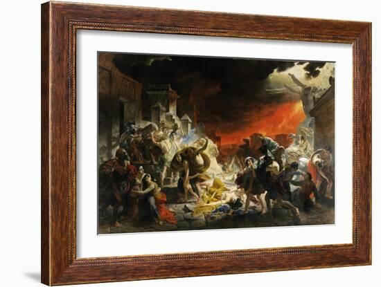 The Last Day of Pompeii-Karl Briullov-Framed Giclee Print