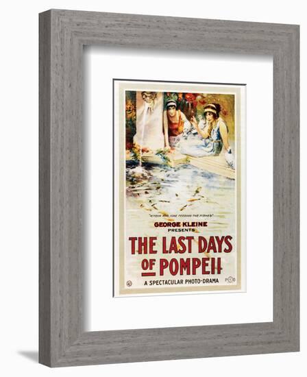 The Last Days Of Pompeii - 1913-null-Framed Giclee Print