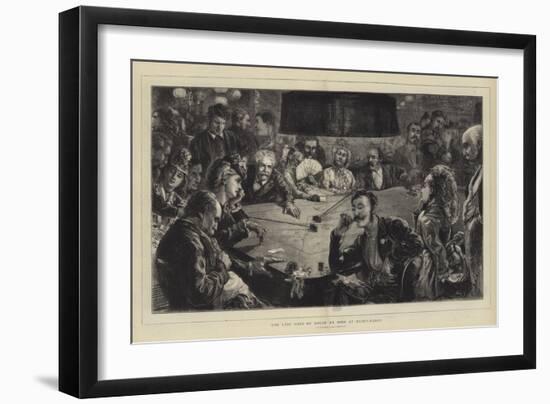 The Last Days of Rouge Et Noir at Baden-Baden-Sydney Prior Hall-Framed Giclee Print