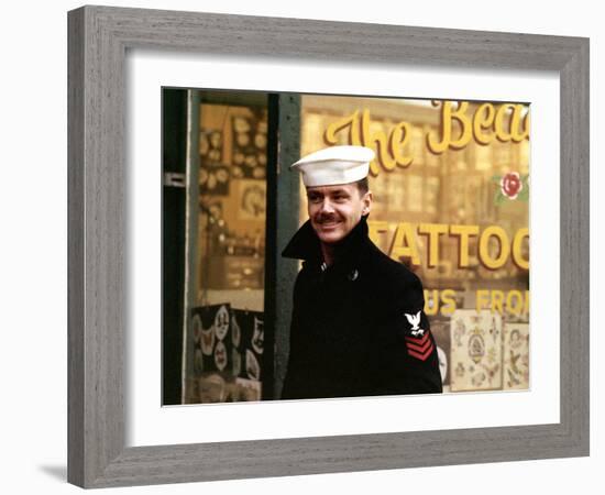 The Last Detail, Jack Nicholson, 1973-null-Framed Photo