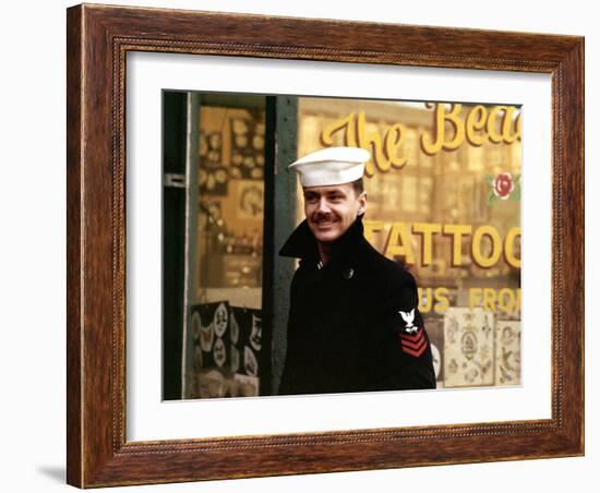 The Last Detail, Jack Nicholson, 1973-null-Framed Photo