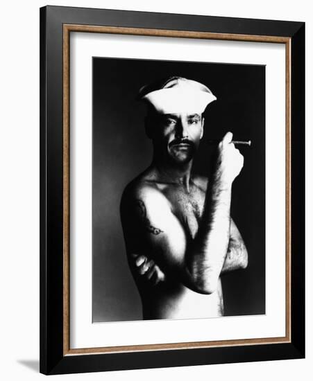 The Last Detail, Jack Nicholson, 1973-null-Framed Photo