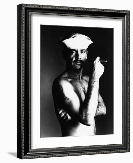 The Last Detail, Jack Nicholson, 1973-null-Framed Photo