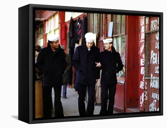 The Last Detail, Otis Young, Randy Quaid, Jack Nicholson, 1973-null-Framed Stretched Canvas