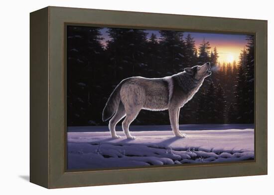 The Last Ember-R.W. Hedge-Framed Premier Image Canvas