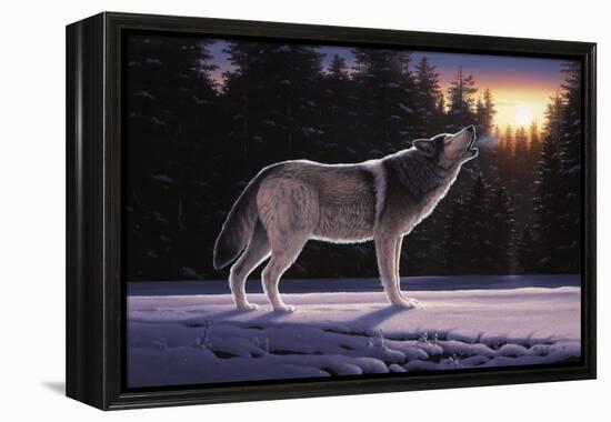 The Last Ember-R.W. Hedge-Framed Premier Image Canvas