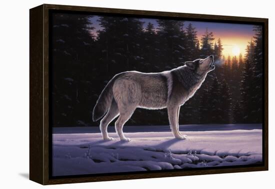 The Last Ember-R.W. Hedge-Framed Premier Image Canvas