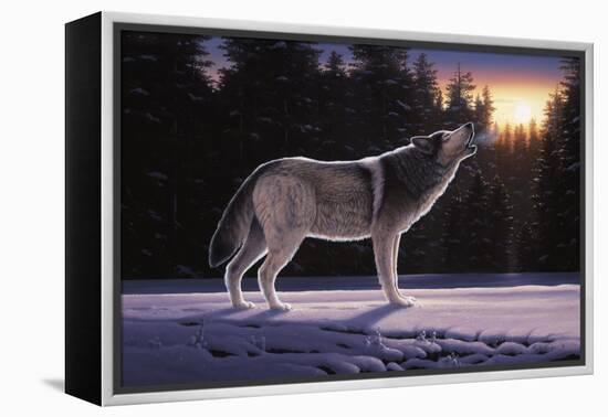 The Last Ember-R.W. Hedge-Framed Premier Image Canvas