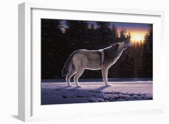 The Last Ember-R.W. Hedge-Framed Giclee Print