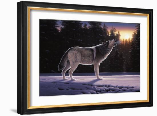 The Last Ember-R.W. Hedge-Framed Giclee Print