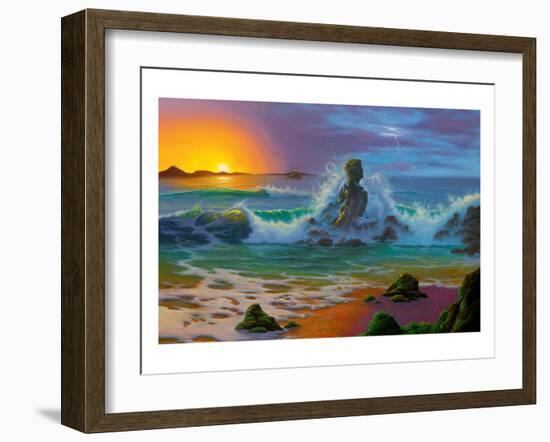 The Last Embrace-Jim Warren-Framed Art Print