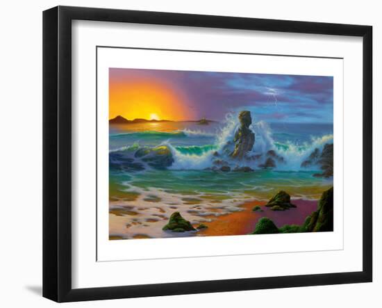 The Last Embrace-Jim Warren-Framed Art Print