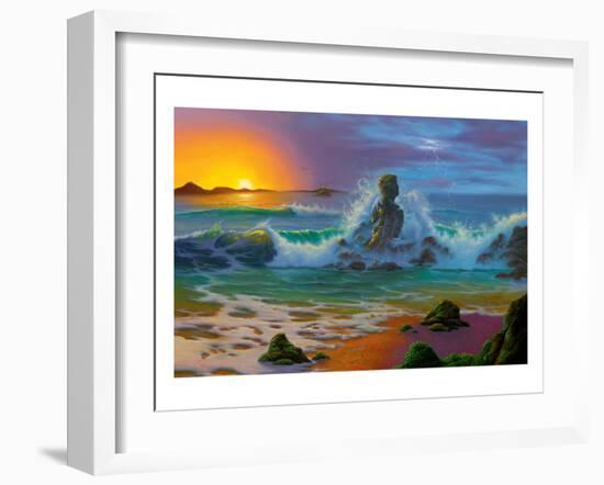 The Last Embrace-Jim Warren-Framed Art Print